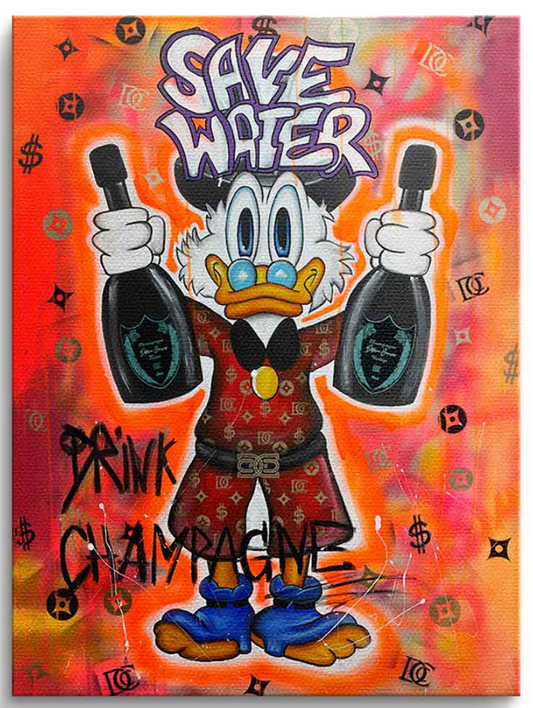 Save Water - Drink Champagne