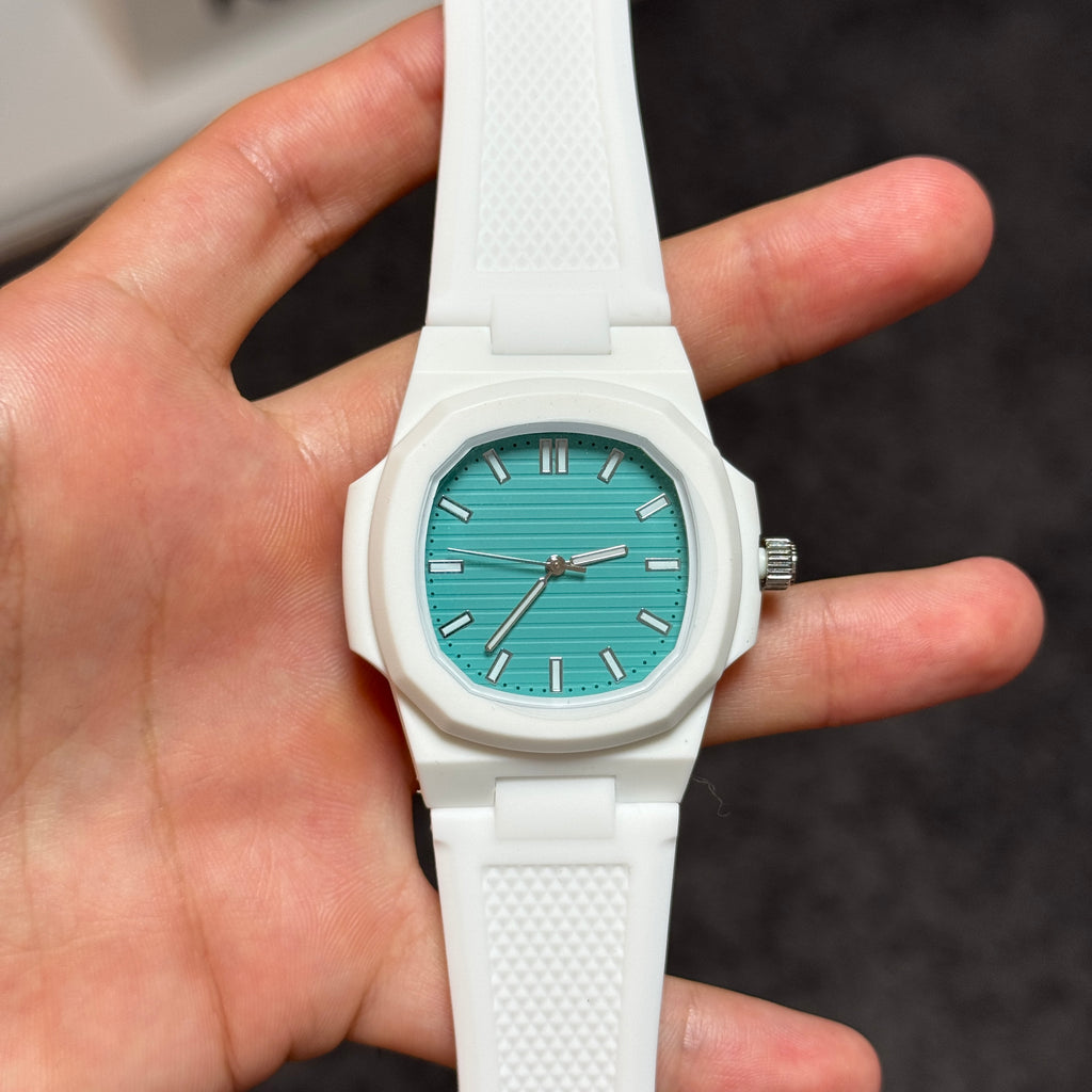 Tempori Horizon White Emerald Green