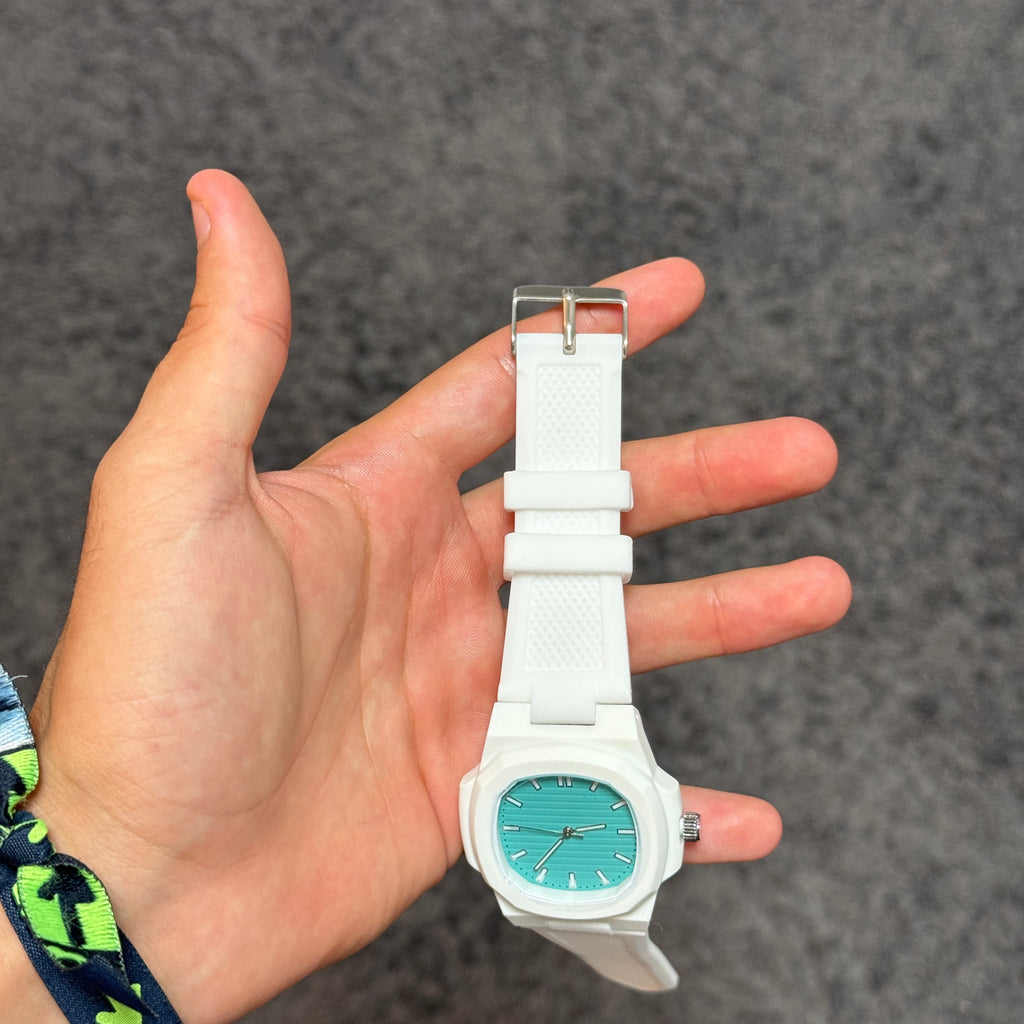 Tempori Horizon White Emerald Green