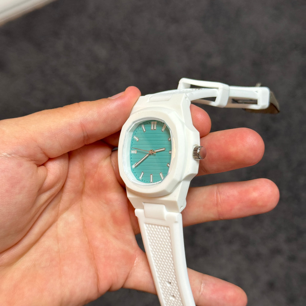 Tempori Horizon White Emerald Green